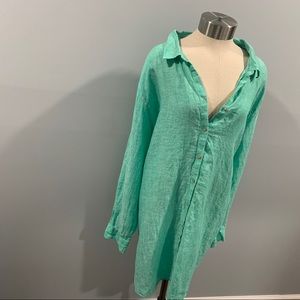 Tahari Mint Green Beach Cover Up